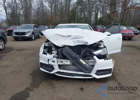 2018 Audi A4 2.0T Tech Ultra Premium/2.0T Ultra Premium from USA, damaged, VIN WAUKMAF40JN000689